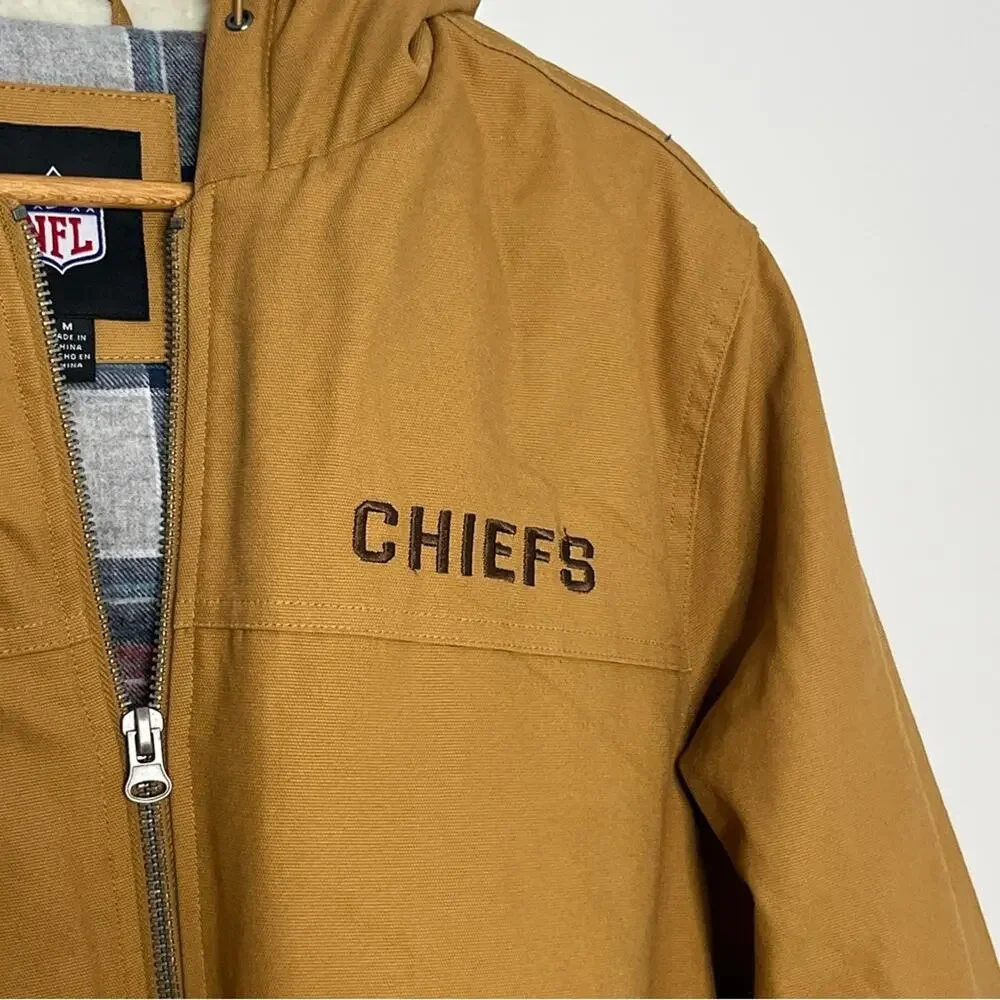 Mens NFL Apparel Kansas City Chiefs Jacket Size Medium